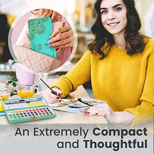 Watercolor set by Artistro with various colors.