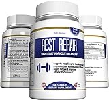 Post Workout Muscle Recovery Supplement - Best Potent BCAA Night Time Formula Supports Lean Muscle Growth and Repair, Enhances Energy, Endurance, and Strength Performance - 150 Capsules - Made in USA