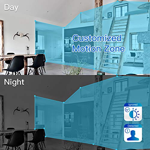 SENS8 Home Security Camera System with Alarm/Siren, 1080p Smart
