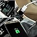 Quick Car Charger QC3.0 PowerMore USB 1 Port Fast Charge [QC2.0 Compatible] for Galaxy S6 S7, Note 4 5, LG G3 G4, HTC M8 M9 (Micro-B)