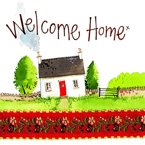 Alex Clark Welcome Home Card - Cottage - Farm Cottage - Nature - Plants - Cards To Celebrate - Designed and Printed in the UK…