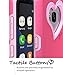 VENA Galaxy S8 Plus Case, [vLove][Heart-Shape | Dual Layer Protection] Hybrid Bumper Cover for Samsung Galaxy S8+ (Hot Pink/Rose Pink)