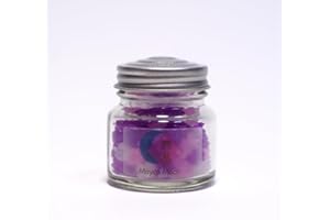 Mayca Moon KONPEITO Candy Small Glass Bottle Japanese Tiny Sugar Candy Crystal 1.05OZ (30g) (HORORI)