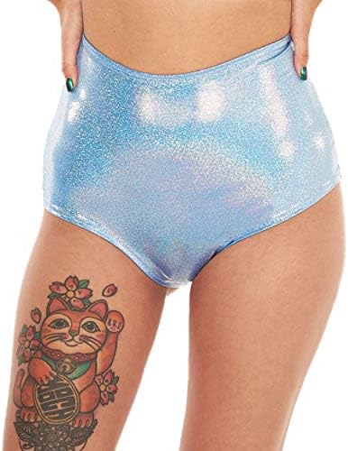 baby blue booty shorts