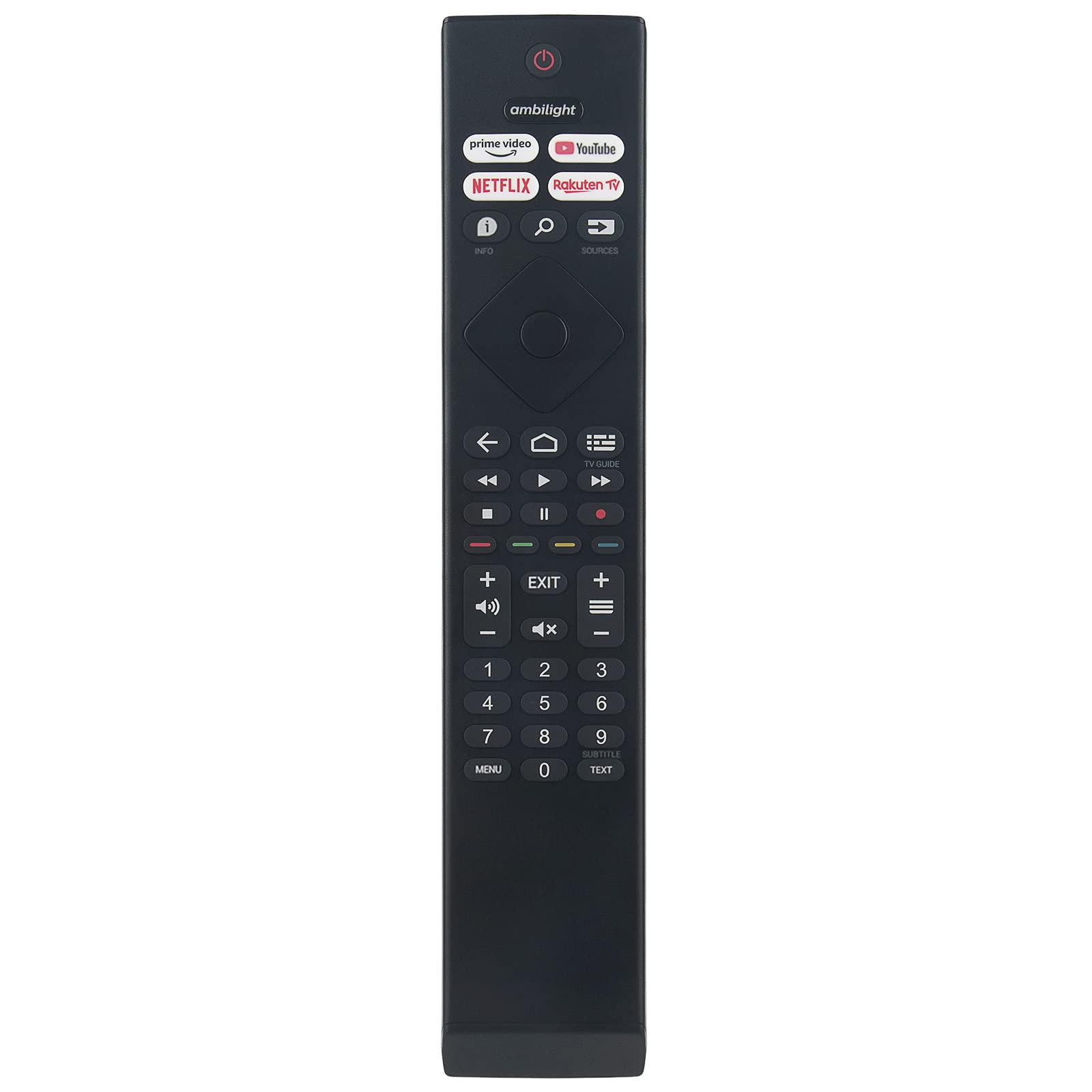 VINABTY 398GR10BEPHN0041HR Replacement Remote Control Fit for Philips TV BRC0984501/01 HR45B-GJ01 398GR10BEPHN0041BC 43PUS7906/12 43PUS7956/12 75PUS7906/12 32PFS6906/12 32PFS6906/05 70PUS7956/12