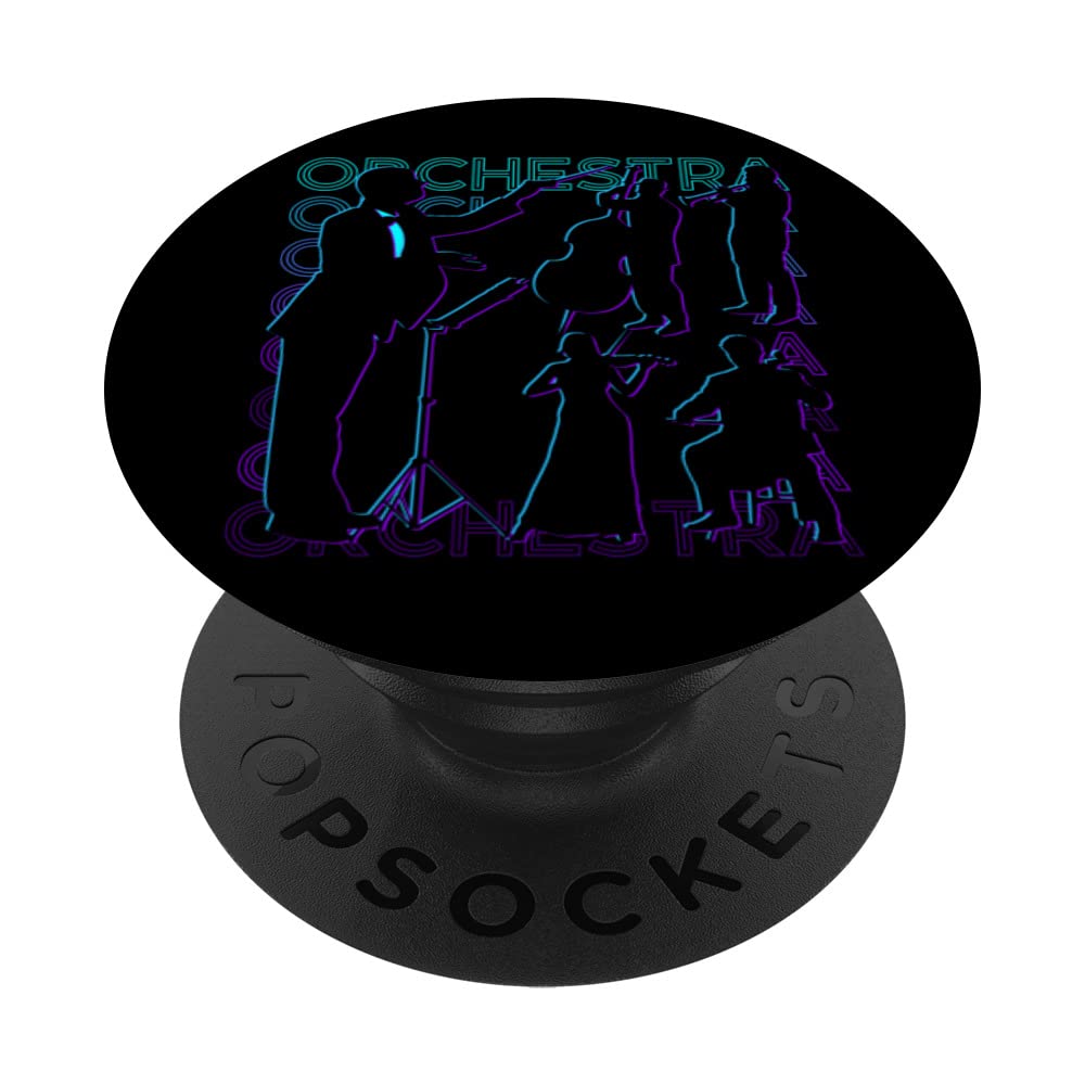 Orchestra Music Conductor Retro PopSockets Swappable PopGrip