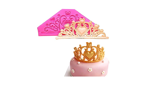 Cuisine Et Maison Patisserie Betwin360 Tv Motifs De Dentelle 3d Chocolat Moules En Silicone 3d Crown Cake Border Lace Fondant Moldbaby Birthday Cake Decorating Tools Pour Decorations De Gateaux De Bordure Bonbons Fondant