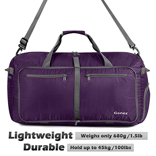 Gonex 100L Foldable Travel Duffel Bag for Luggage Gym Sports