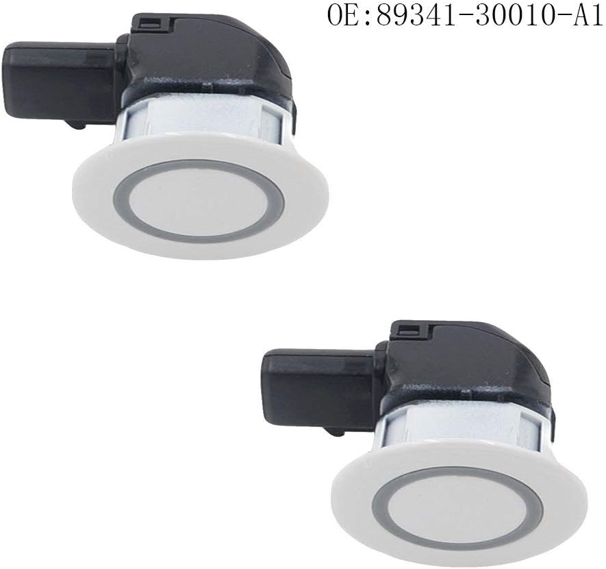 HAZYJT 2 Pcs PDC Ultrasonic Parking Sensor 89341-30010 A5 for Lexus IS250 IS350 GS350 GS430
