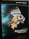 Unknown Binding Algebra 1, Teacher's Edition (Foundations Series, 1) Book