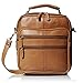 Roma Genuine Leather Brown Organizer Bag Handbag Purse