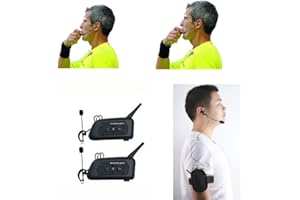 Maxquall Referee Headset 2 Referees Full Duplex Football Wireless Comunicador Football Headsets Referee Communication