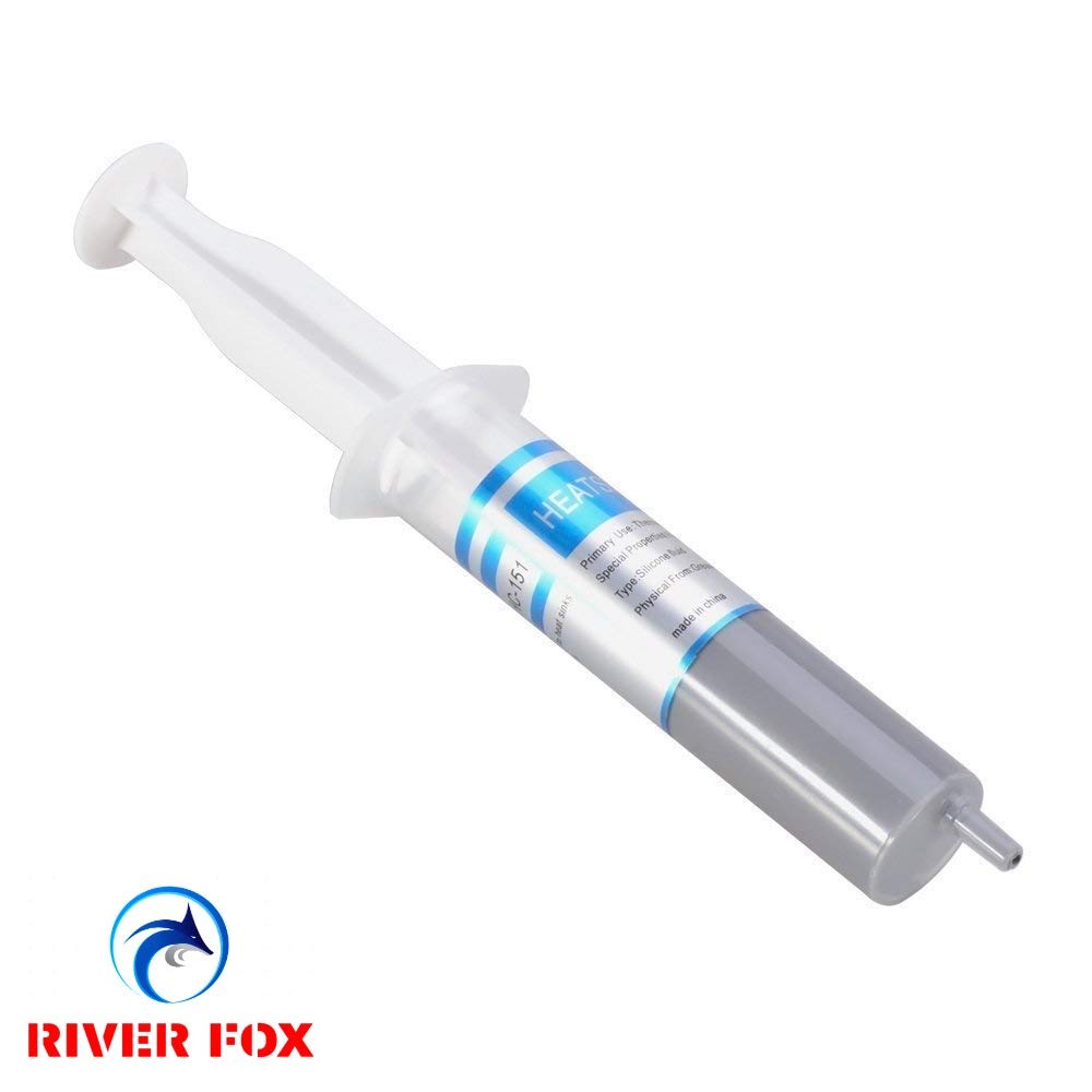Thermal Grease Paste for CPU and Chipsets Graphics Card LED IC (Grey, 30 g)