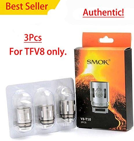 3pcs Ṽ8T10 0.12 Cǒils For Smǒk ŦḞV8 Cloud BEASŦ TAṄK