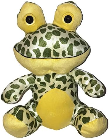 Frog Stuffed Animal Prints Plush 12 Inch Teddy Bear