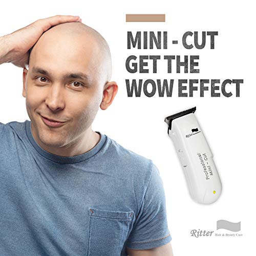 Ritter Hair & Beauty Care F1c Mini Beard/Hair Trimmer, 0mm Balding
