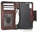 Genuine Vintage Leather Case for iPhone x Book Wallet Handmade Thin Cover S Luxury Oiled Cards Slots Magnetic Slim Vintage DavisCase