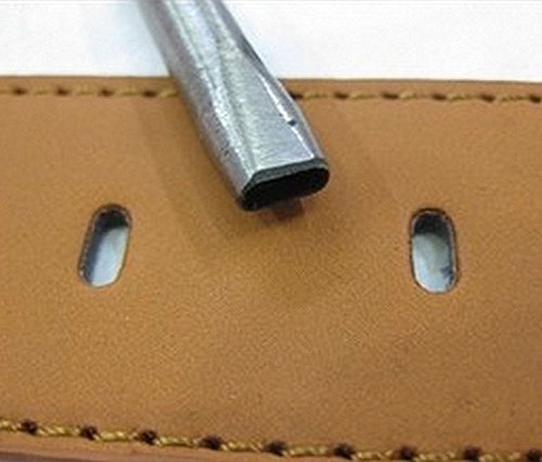 Marketty 4 Size Oval shape Hole Punch Cutter Belt Watch Band Gasket Hollow Leather Tool