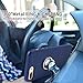 iPhone 8 Plus Case with Ring, WXY Anti-Slip Carbon Fiber Grain Magnetic Chuck Case for Apple iPhone 7 Plus Silicone Compatible with Magnetic Car Mount Stand Dark Blue