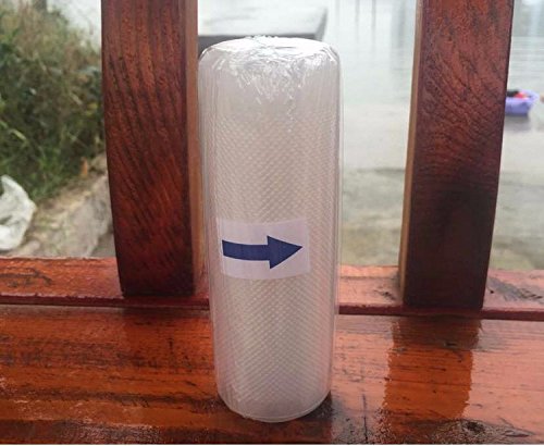 Click Here to See More Images Free Cutting 25CMx500CM 20CM500CM Rolls Vacuum Heat Sealer Food Saver Bags Saran Wrap Packaging Machine Food Storage Bags (20cmx500cm)