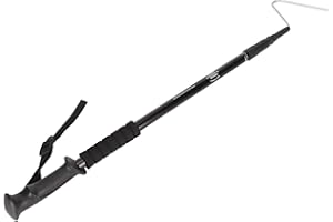 Retractable Snake Hook Reptile Catcher Telescopping Snake Handling Tool Retractable Snake Hook Reinforced Lightweight Reptile