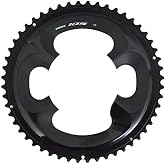 Shimano Spares FC-R7000 Chainring, 52T-MT for 52-36T, Black
