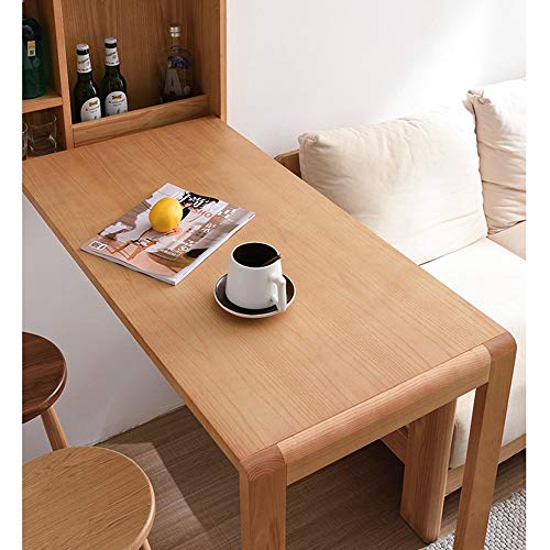 Yaunli Stehtisch Küche Frühstück Bar Tisch Esstisch Couchtisch mit Storage Rack for eine Küche Frühstück Restaurants… – Bild 7