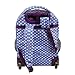 J World New York Girls' Sunrise Rolling Fashion Backpack, Stardust, One Size