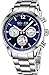 SO&CO New York Mens Specialty Monticello Stainless Steel Multifuction Quartz Wrist Watch with Date