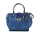 GUESS Women's Kalen Box Satchel Denim Handbag