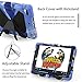 iPad Mini 1 2 3 Case ACEGUARDER Full Body Protective Premium Soft Silicone Cover Proof Case for iPad Mini 1 2 3 (Navy Black)