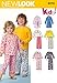 Simplicity Creative Patterns New Look 6170 Toddlers' and Child's Pajamas, A (1/2-1-2-3-4-5-6-7-8)