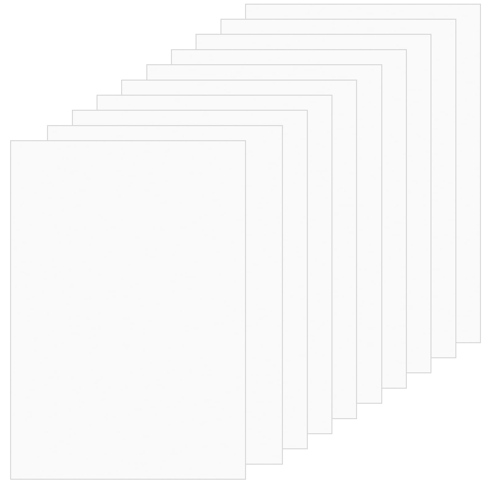 10 PCS Shrinky Dink Paper Shrink Plastic Sheets Shrinky Dink Sheets Shrinking Plastic Heat Shrink Art Film Paper for Craft Ornaments Kids and Parents Making DIY Gifts -8.26×5.9 inches