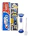 Batman Super Hero 3pc Bright Smile Oral Hygiene Set! Batman Turbo Spin Toothbrush, Crest Kids Toothpaste & 2 Minute Brushing Timer! Plus Bonus 'Remember To Brush" Visual Aid!