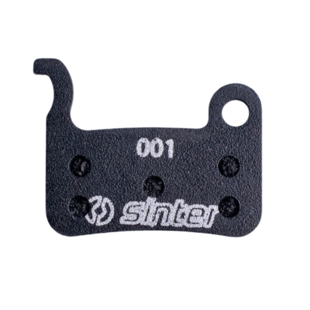 Sinter Disc Brake Pads - 001 Shimano A S550 - Single Pair Metal Can Carded 2022: Black One Size