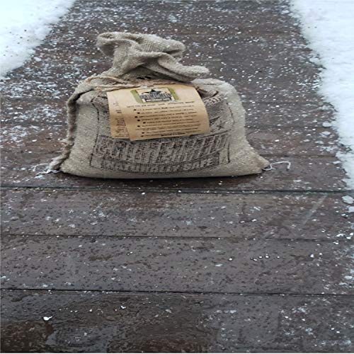 Ice Melt for Snow Rock Salt Calcium Chloride Free Pet Friendly Sidewalk