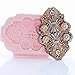 Floral Scroll Work Silicone Mold Food Safe Fondant, Gum Paste, Resin, Polymer Clay, Craft, Jewelry Food Mold.