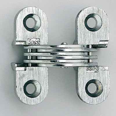 Model 103 Invisible Cabinet Hinge Finish: Satin Chrome