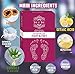 Exfoliating Foot Peel Mask - Deep Exfoliation for Feet, Foot Mask for Calluses, Foot Peel Repairing Dead Skin Cells, 1 Box Foot Peel Mask, 2 Pairs Baby Foot Peel Booties