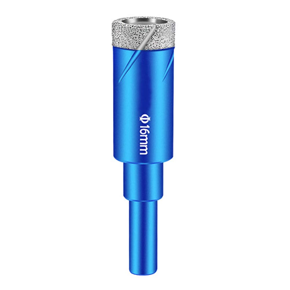 BOZONLI Diamond Hole Saw Drill Bits, Slate Porcelain Marble Hollow Core Drill Bit for Glass, Ceramic, Porcelain, Tile, Marble, Granite (16mm Diameter)