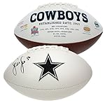 Sean Lee Autographed Signed Dallas Cowboys White Panel Football - JSA Certified Authentic - Autographed Signed Footballs
