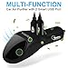 Car Air Purifier, YONTEX Ionic Air Cleaner Ionizer with 2 Smart USB Port Smart Car Charger - Removes Smoke, Bad Smell and Odors Eliminator - Care Your Family's Health [Black]