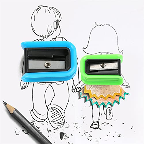 AFAN Small Pencil Sharpeners，Manual Pencil Sharpener，24 Pack Single