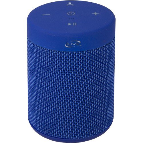 iLive ISBW108 Portable Bluetooth Speaker (ISBW108BU) Blue - New