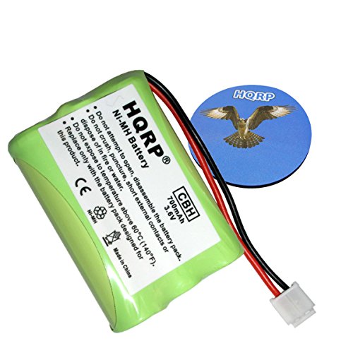 HQRP Phone Battery compatible with Clarity C410, C4105, C420, C4205, C4210, C430 Cordless Telephone plus Coaster