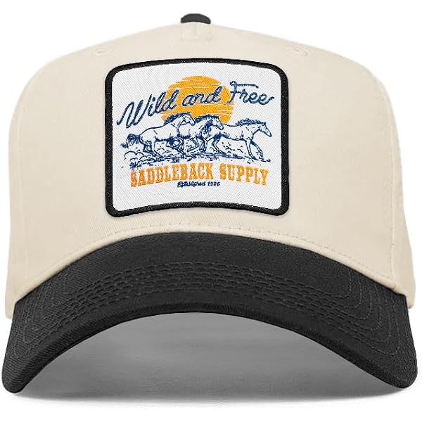 Vintage Trucker Hat Embroidered Snapback Baseball Cap Retro Western Style Vintage Western Trucker Hat | Men & Women | Embroidered  main image 3