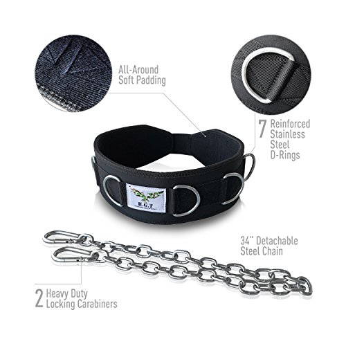 Premium Weight Lifting Belts by H.G.T Hip Squat Dip Belt