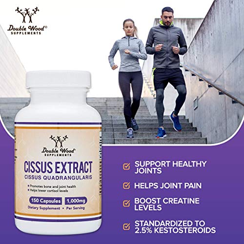 Cissus Quadrangularis Super Extract, 150 Capsules, Manufactured in The