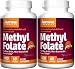 Jarrow Formulas Methyl Folate 5-MTHF, 400 Mcg (60 x 2)