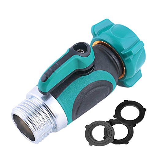 image for JDgoods Garden Hose to Shut Off Valve Connect Outside Spigot Friendly 